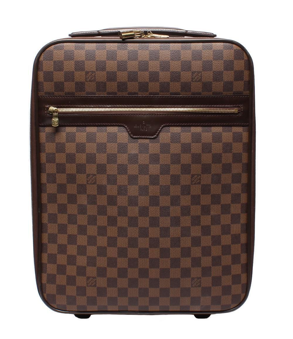 Louis Vuitton Carry On Pegase Damier Canvas Leather Brown
